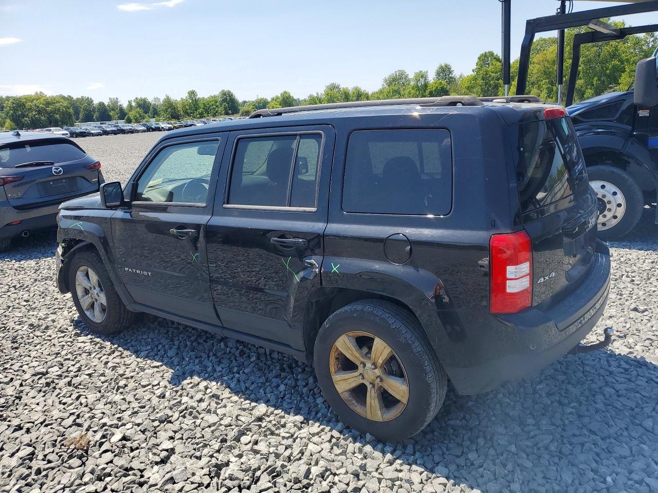 2014 Jeep Patriot Latitude Black vin: 1C4NJRFBXED817329