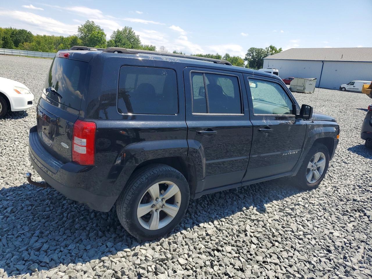 2014 Jeep Patriot Latitude Black vin: 1C4NJRFBXED817329