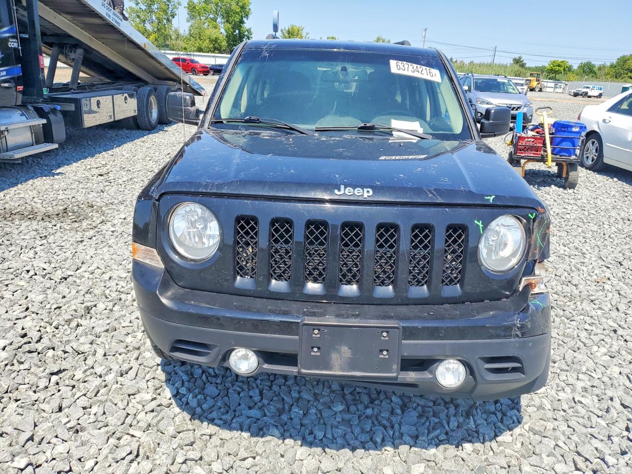 2014 Jeep Patriot Latitude Black vin: 1C4NJRFBXED817329