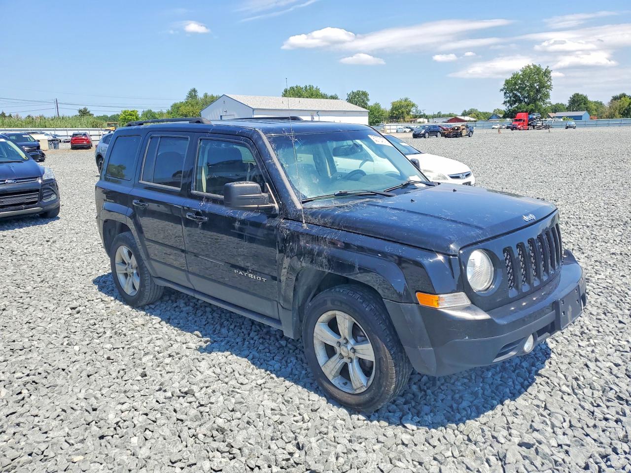 2014 Jeep Patriot Latitude Black vin: 1C4NJRFBXED817329