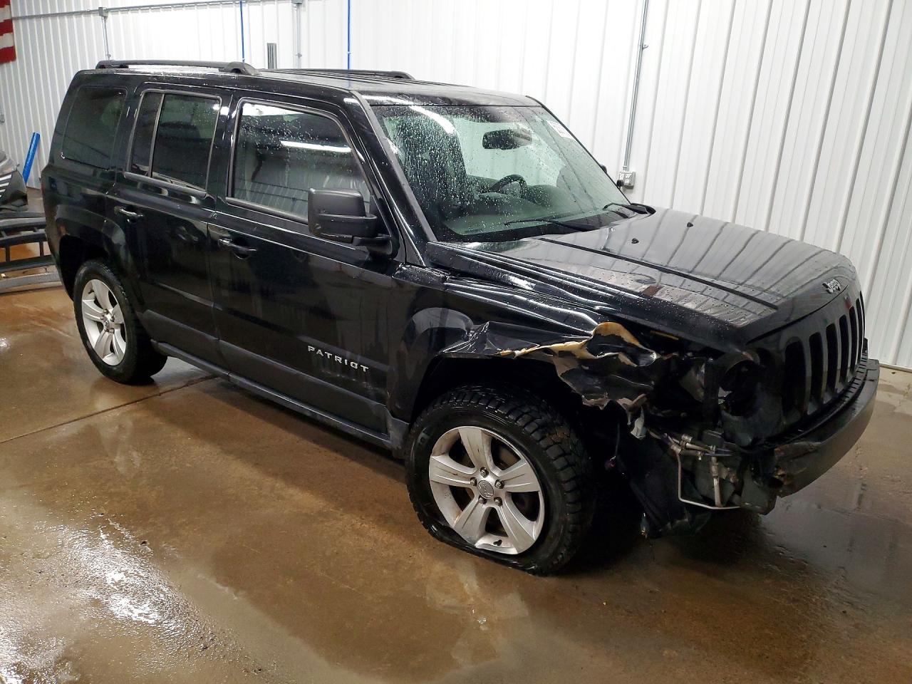 2015 Jeep Patriot Latitude Black vin: 1C4NJRFBXFD176345