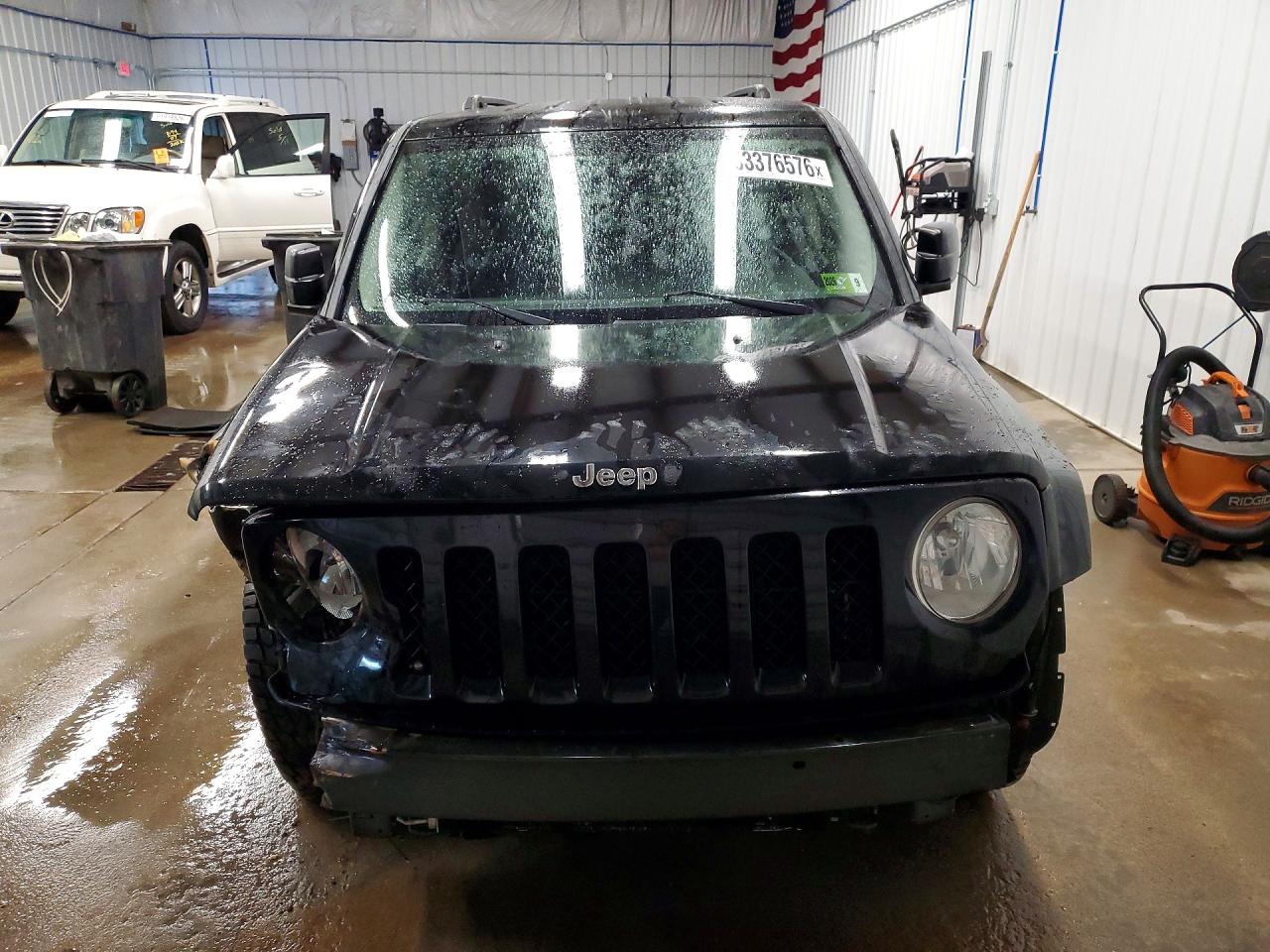 2015 Jeep Patriot Latitude Black vin: 1C4NJRFBXFD176345