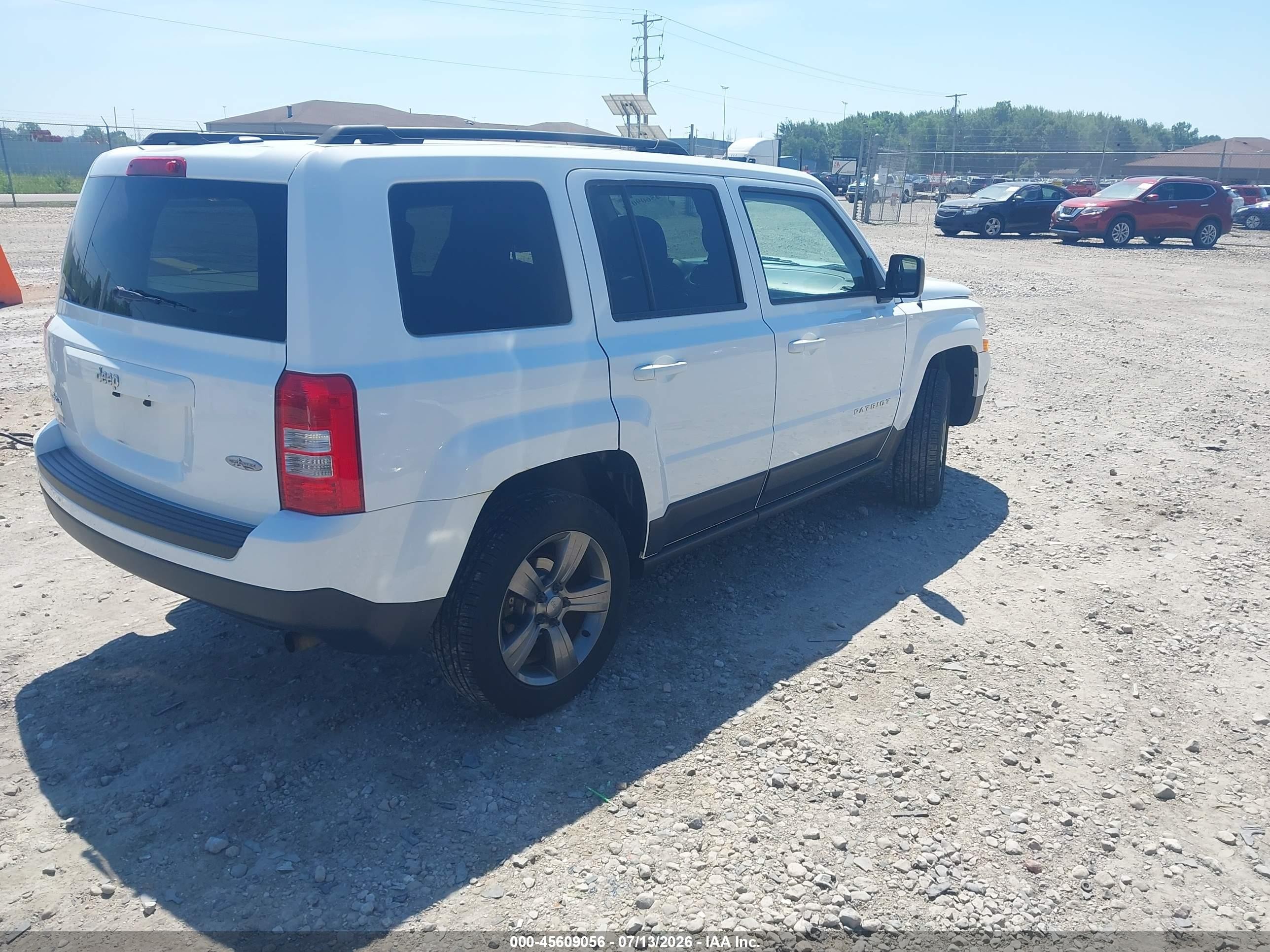 2015 Jeep Patriot High Altitude Edition Белый vin: 1C4NJRFBXFD183750