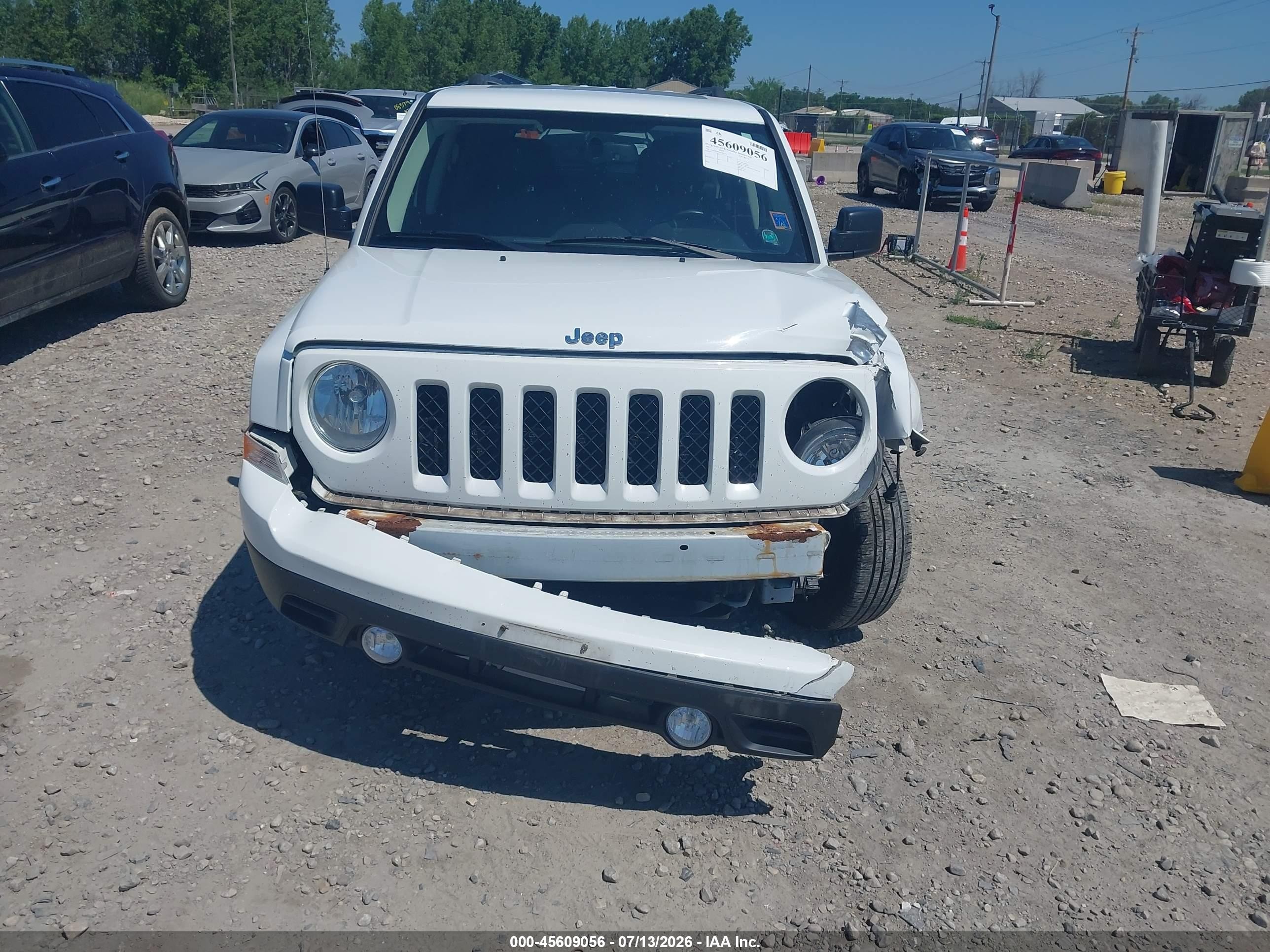 2015 Jeep Patriot High Altitude Edition Белый vin: 1C4NJRFBXFD183750