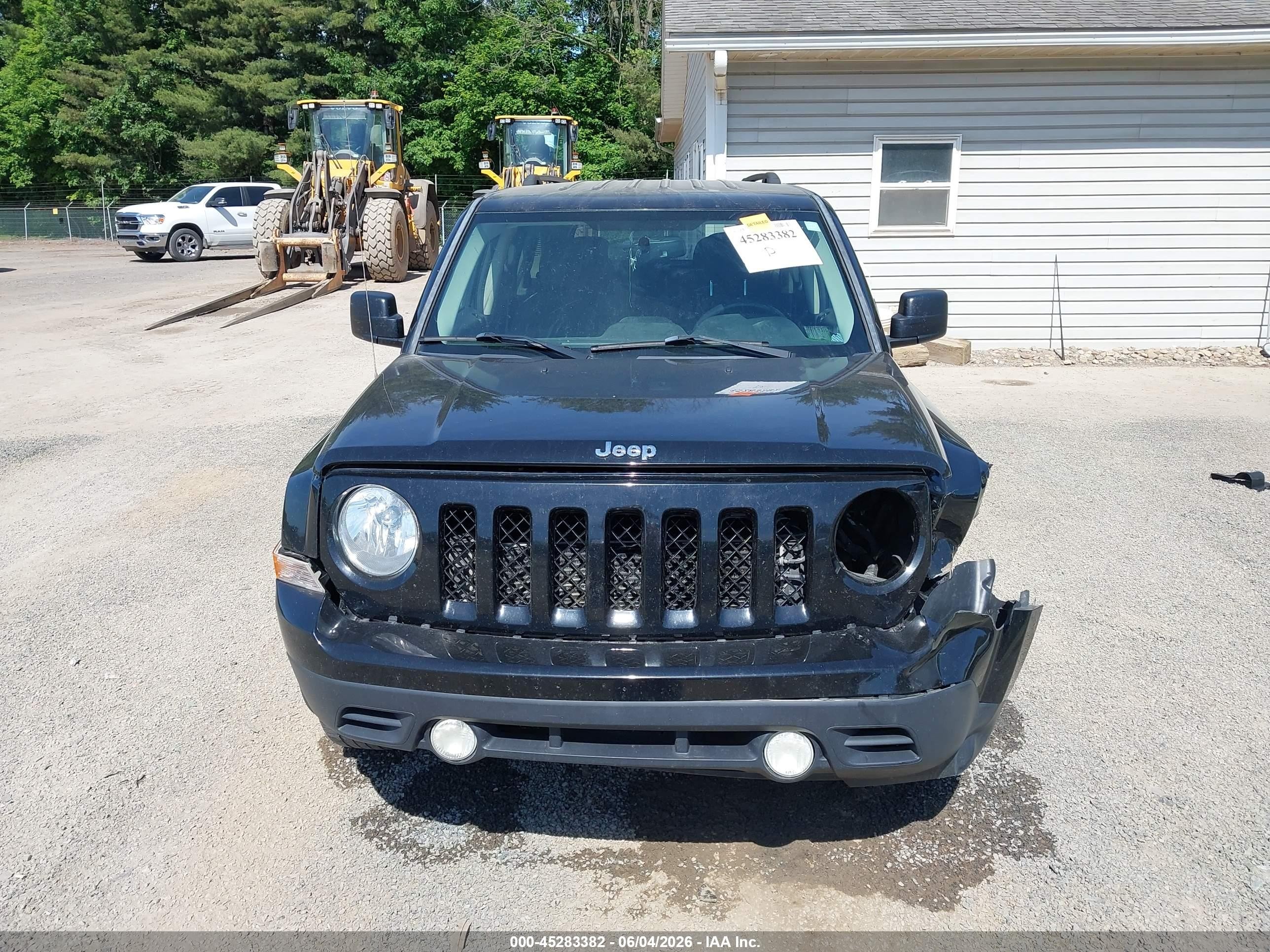 2015 Jeep Patriot Latitude Black vin: 1C4NJRFBXFD184686