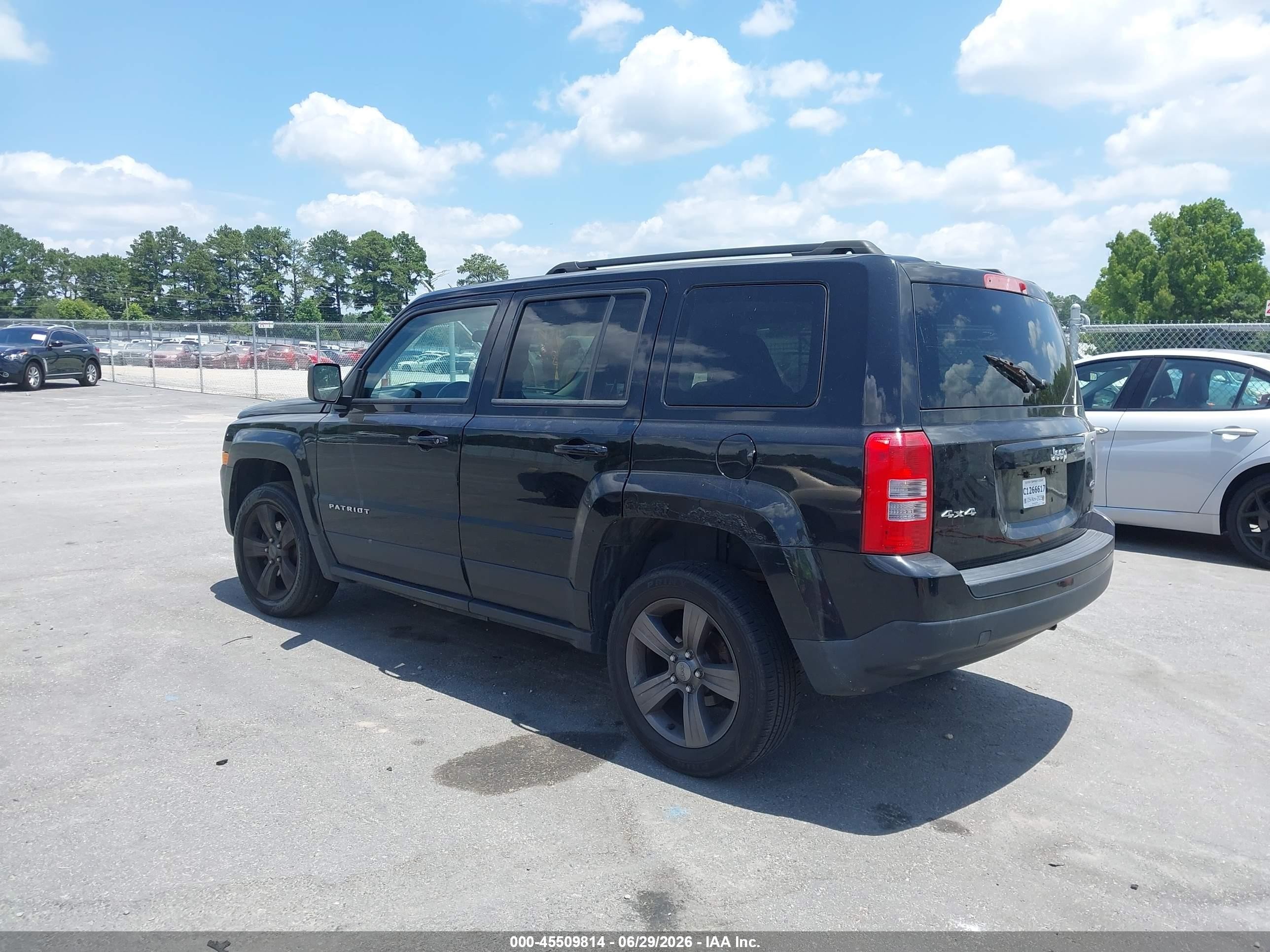 2015 Jeep Patriot High Altitude Edition Black vin: 1C4NJRFBXFD258169