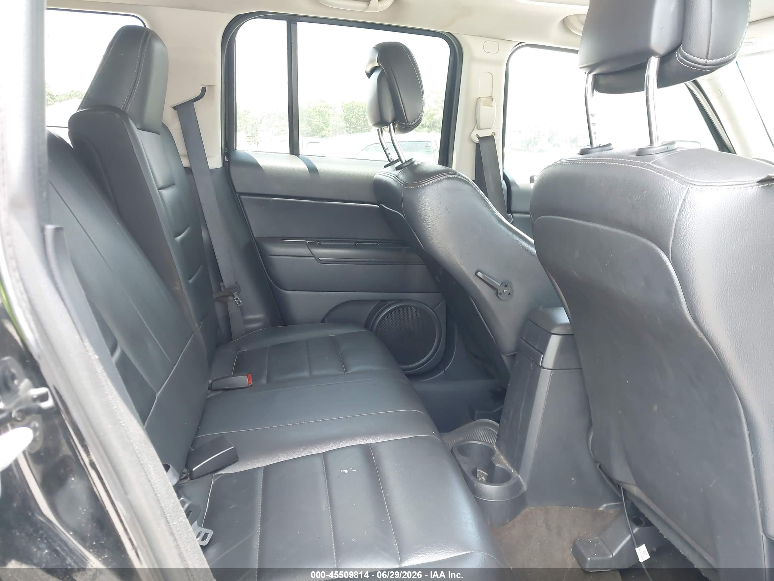 2015 Jeep Patriot High Altitude Edition Black vin: 1C4NJRFBXFD258169