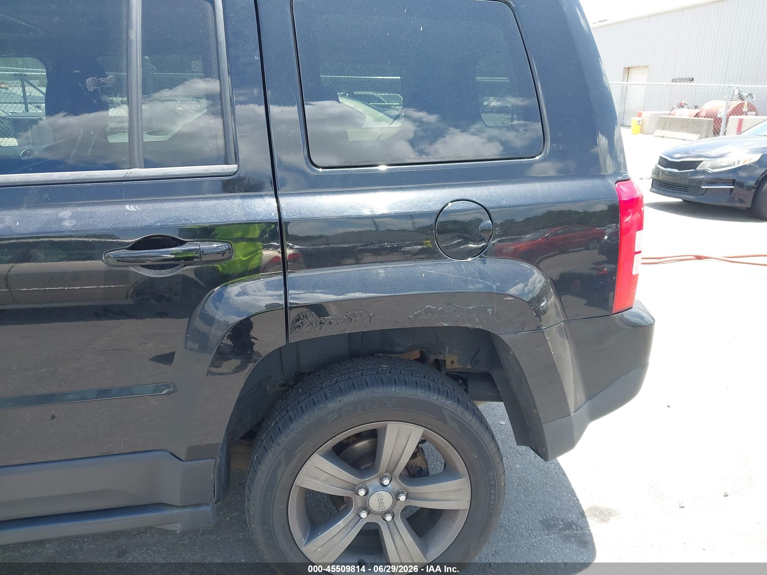 2015 Jeep Patriot High Altitude Edition Black vin: 1C4NJRFBXFD258169