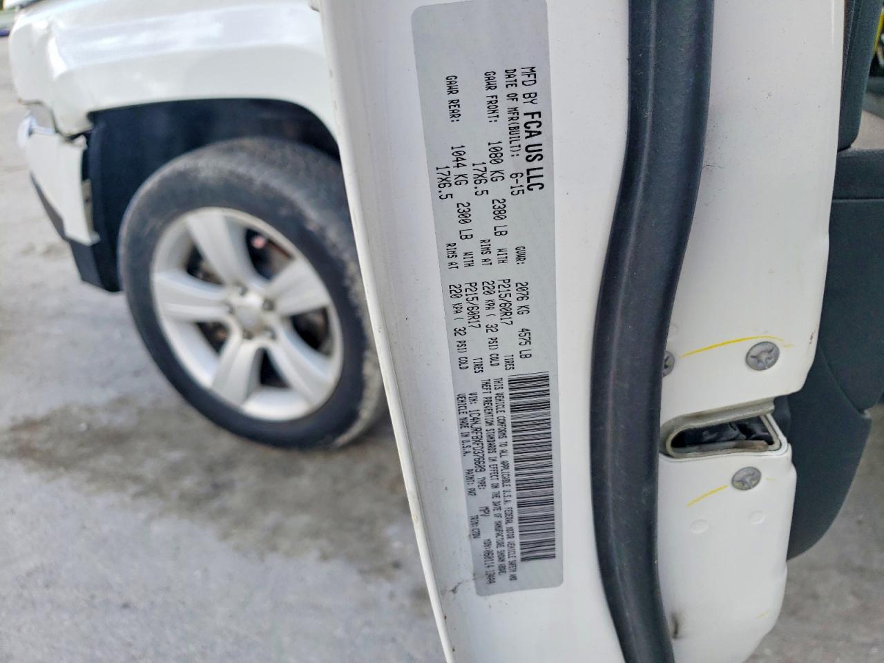 2015 Jeep Patriot Latitude White vin: 1C4NJRFBXFD376609