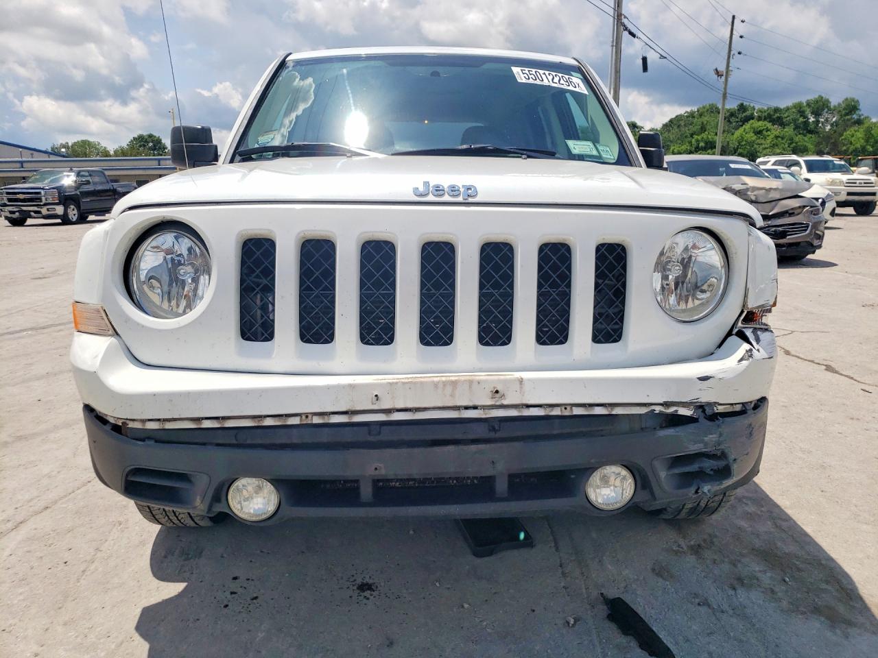 2015 Jeep Patriot Latitude White vin: 1C4NJRFBXFD376609