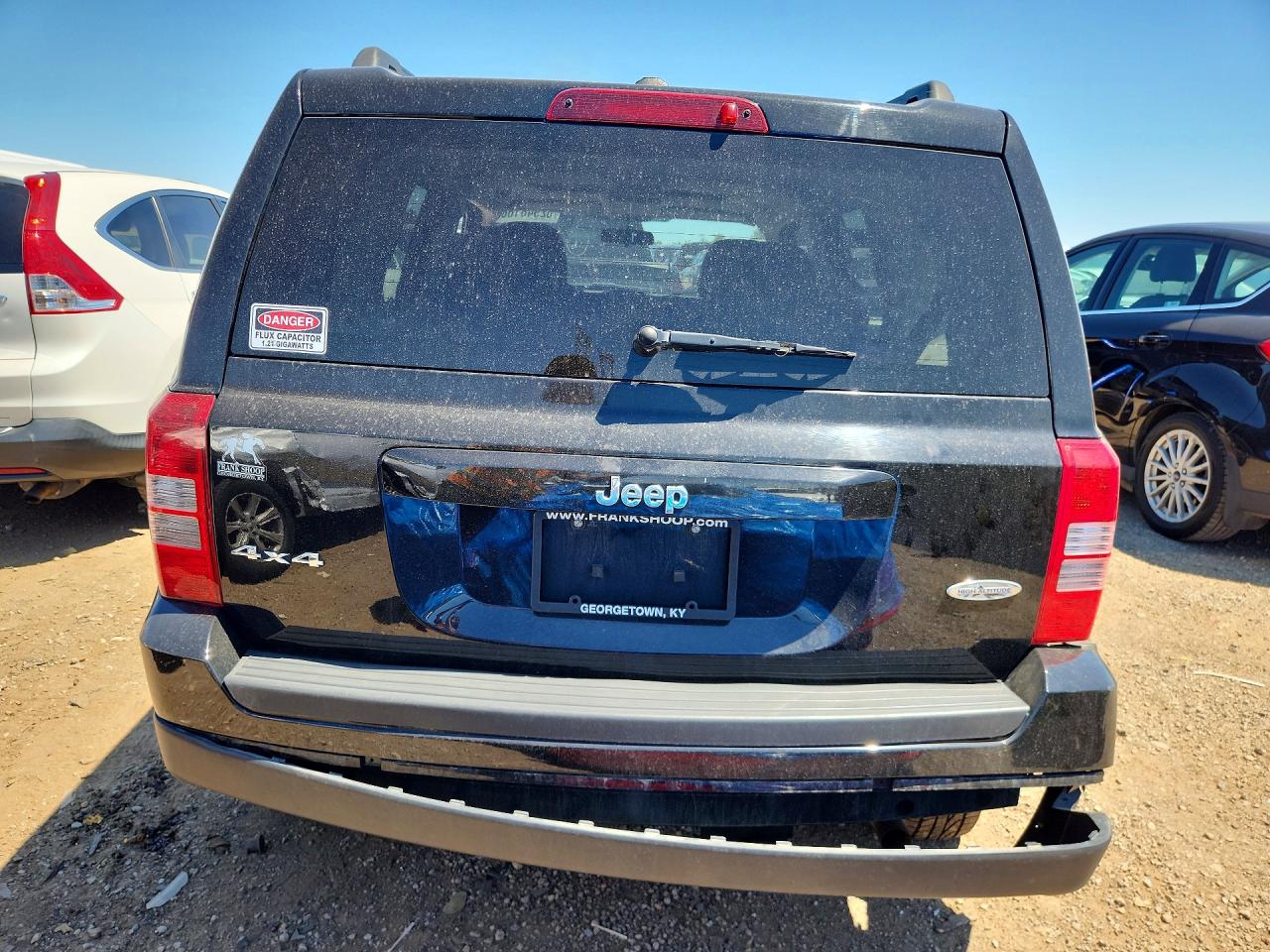 2015 Jeep Patriot Latitude Черный vin: 1C4NJRFBXFD412153
