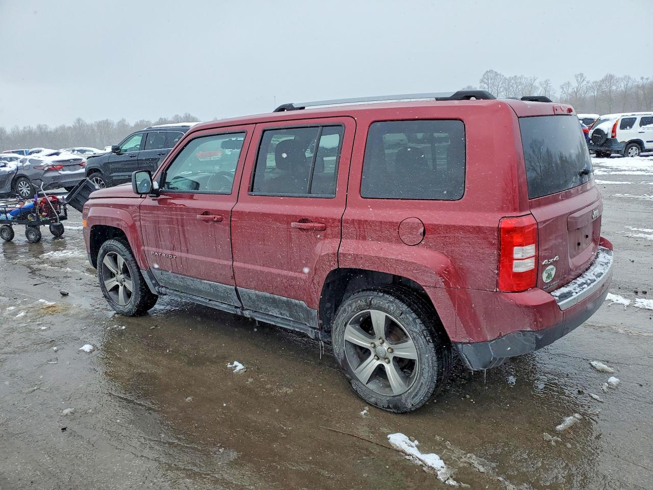 2016 Jeep Patriot Red vin: 1C4NJRFBXGD522699