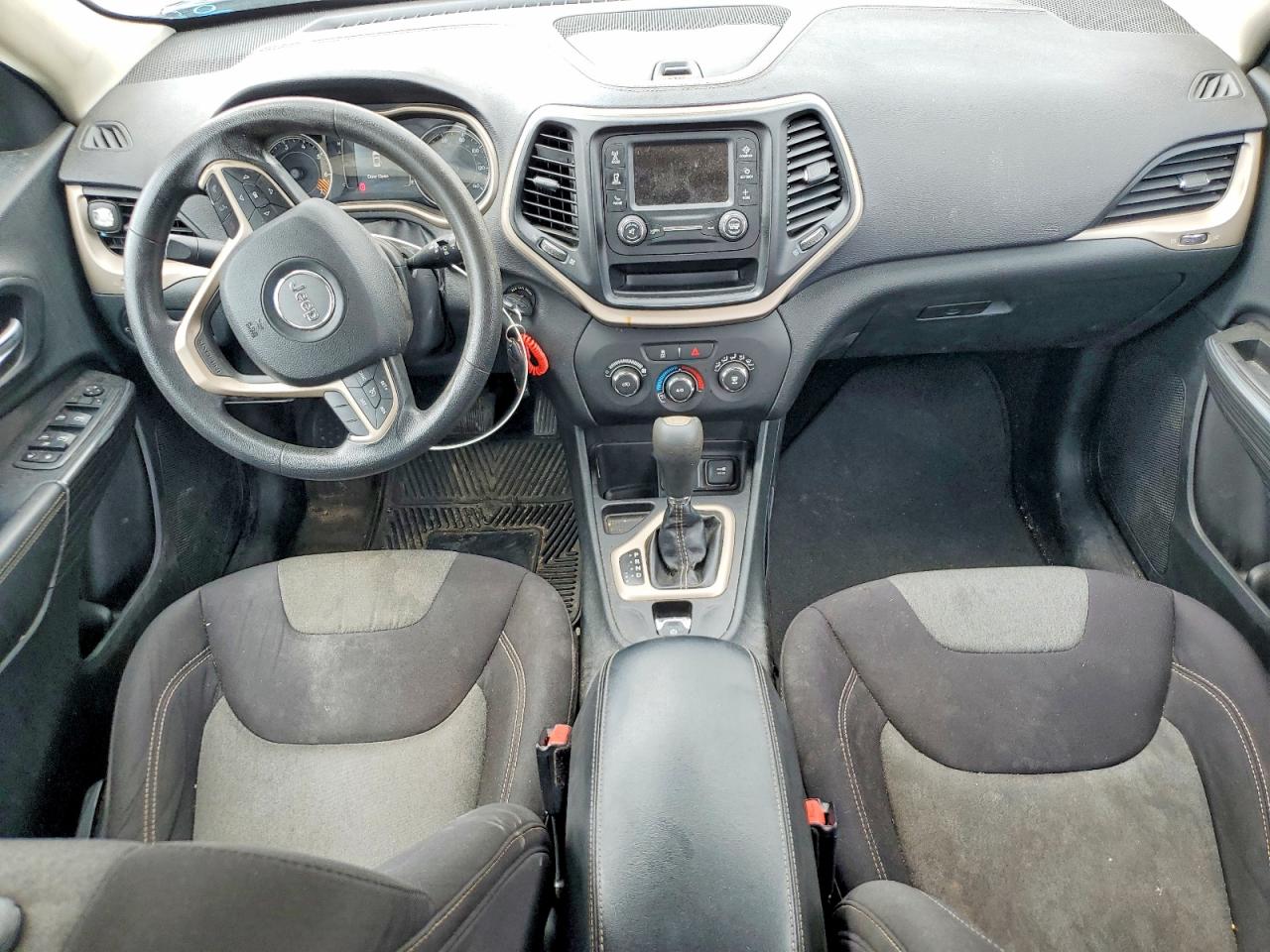 2015 Jeep Cherokee Sport Черный vin: 1C4PJLAB0FW566002
