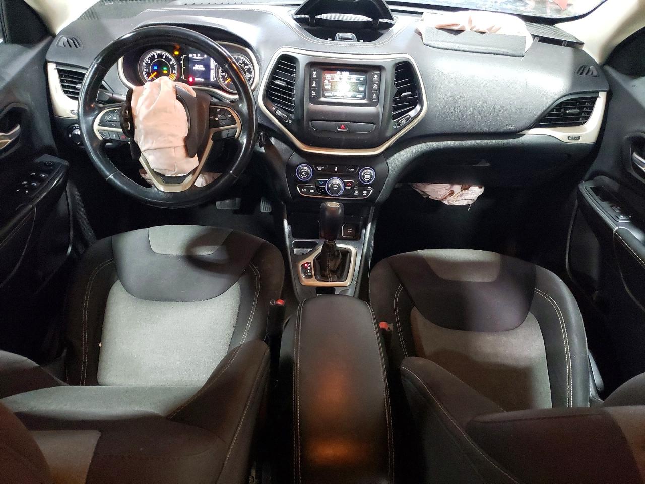2015 Jeep Cherokee Sport Maroon vin: 1C4PJLAB0FW589781