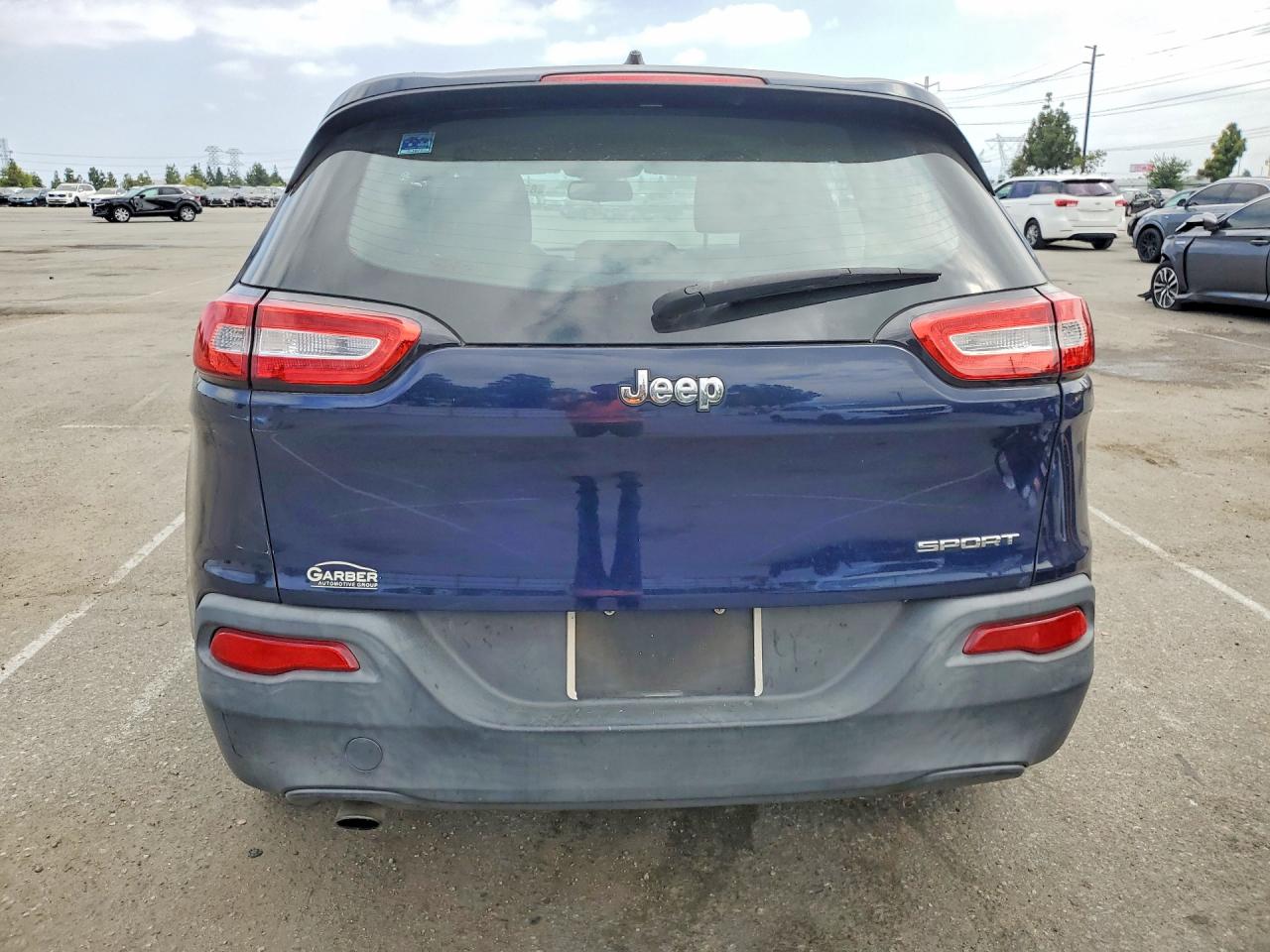 2014 Jeep Cherokee Blue vin: 1C4PJLAB1EW157537