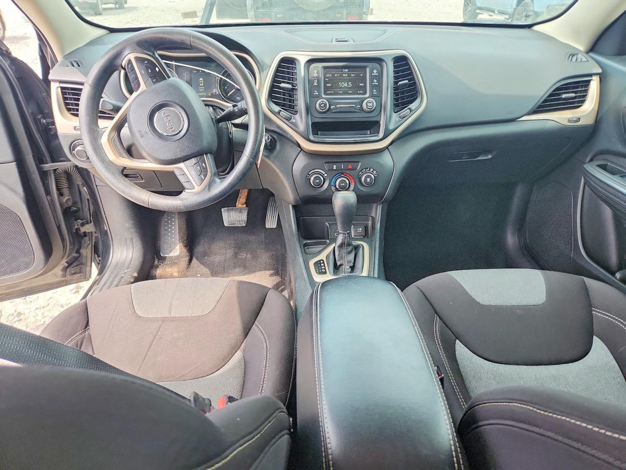 2014 Jeep Cherokee Sport Black vin: 1C4PJLAB1EW241549