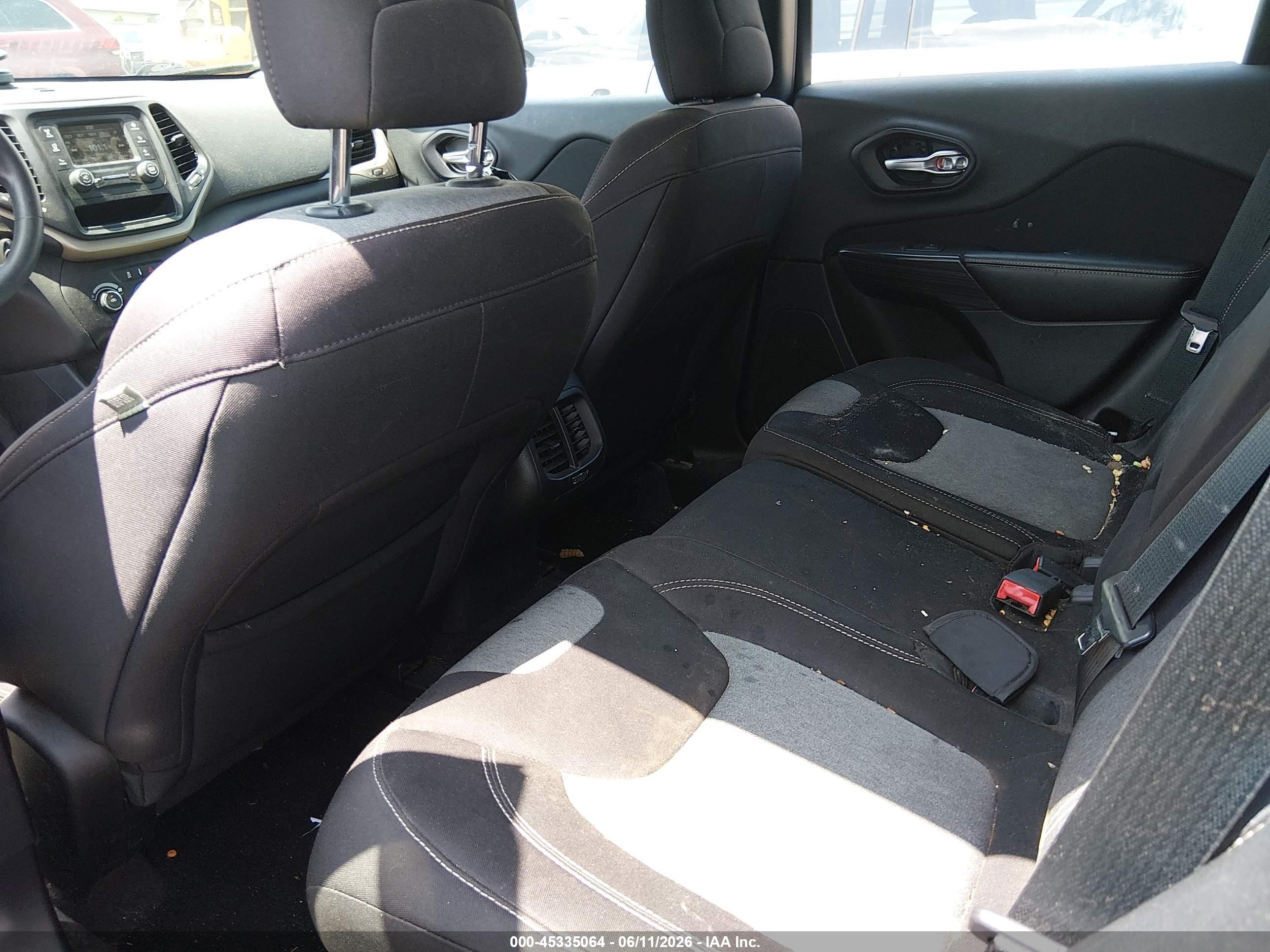 2014 Jeep Cherokee Sport Красный vin: 1C4PJLAB2EW258604