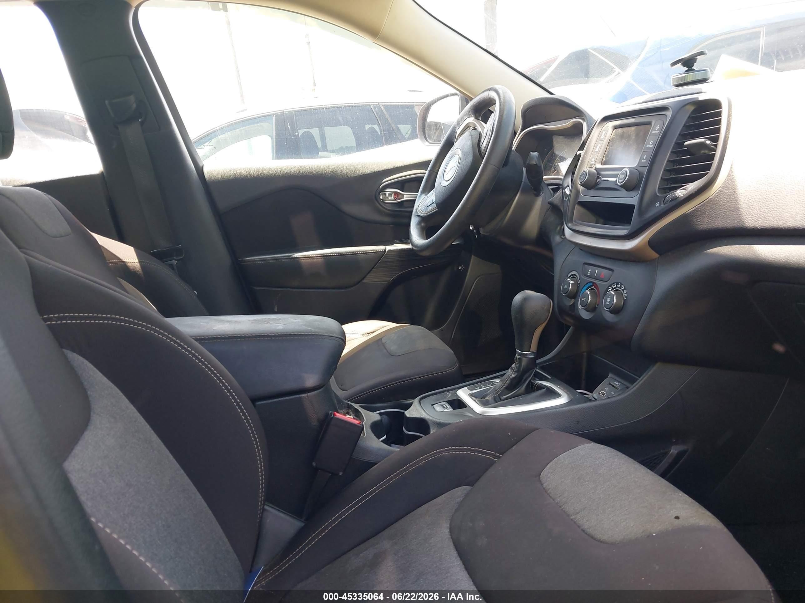 2014 Jeep Cherokee Sport Красный vin: 1C4PJLAB2EW258604