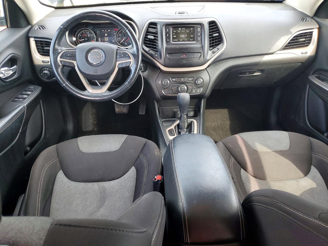 2014 Jeep Cherokee Sport Black vin: 1C4PJLAB2EW262040