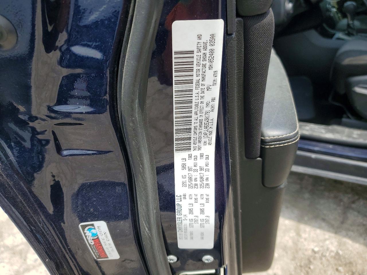 2014 Jeep Cherokee Sport Blue vin: 1C4PJLAB2EW301791