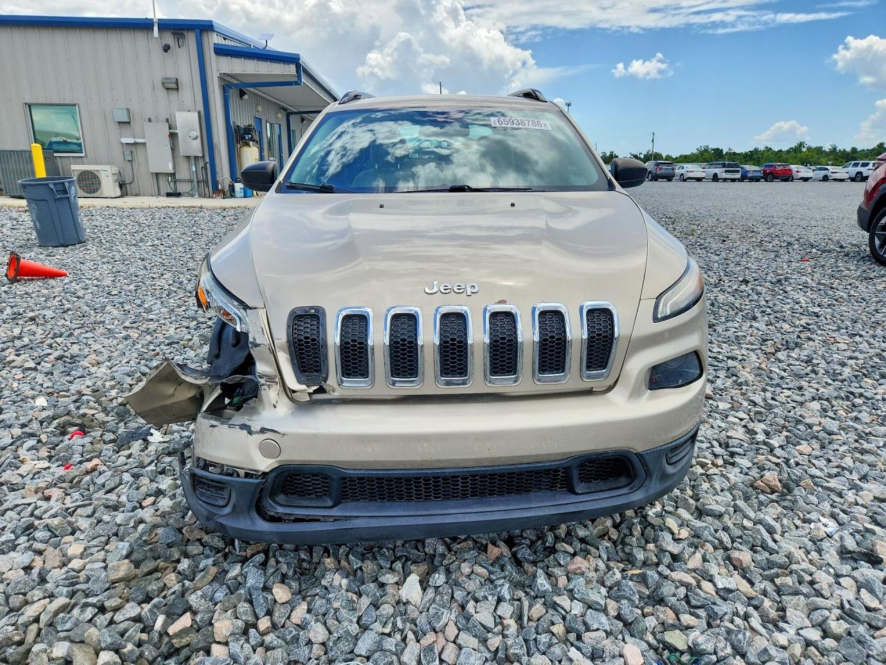 2015 Jeep Cherokee Sport Tan vin: 1C4PJLAB2FW596585