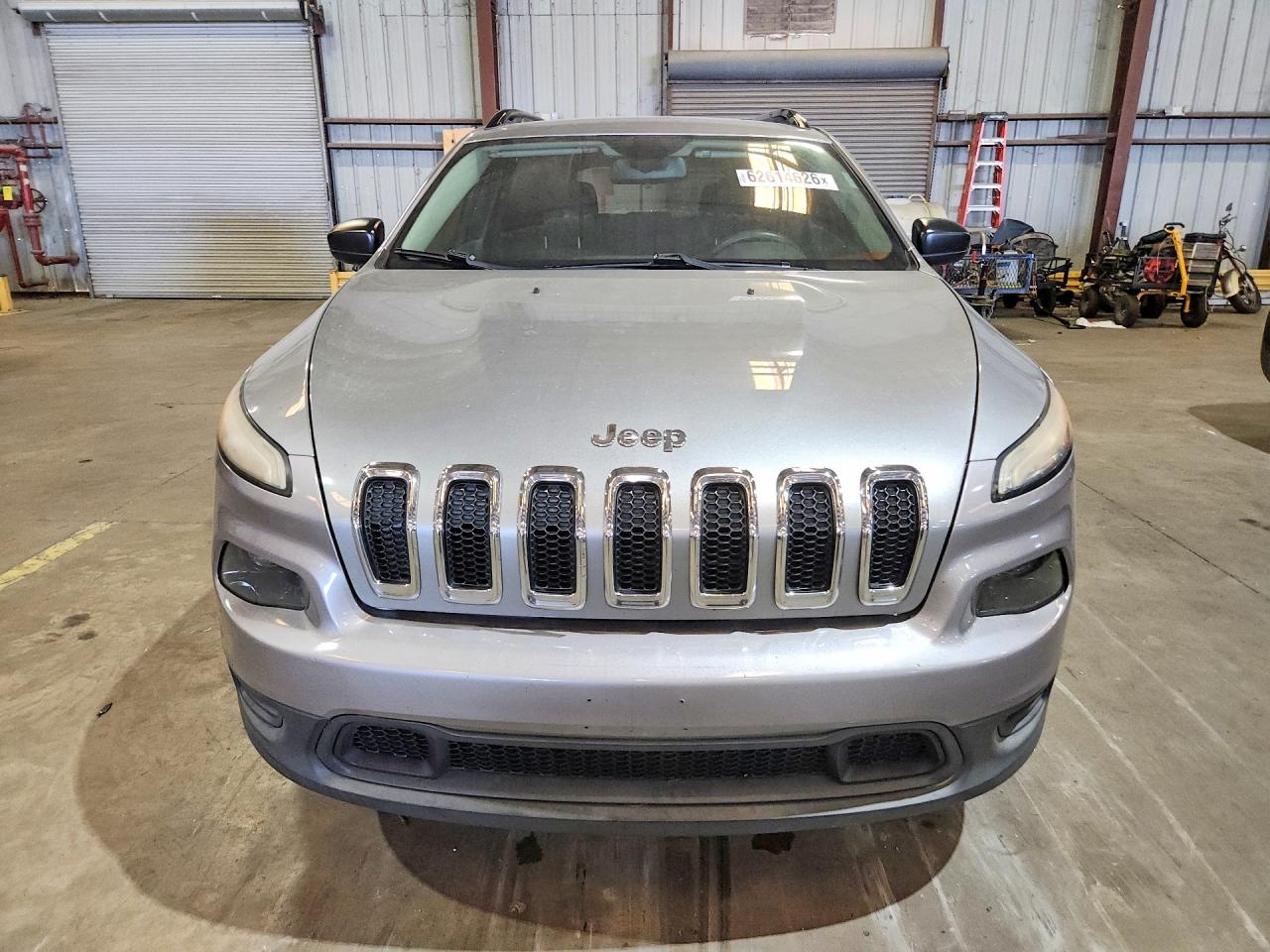 2015 Jeep Cherokee Sport Silver vin: 1C4PJLAB2FW761003