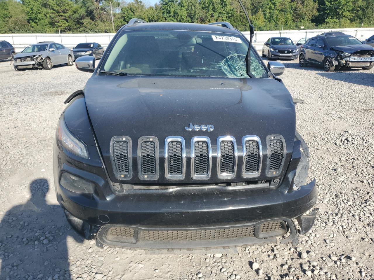 2015 Jeep Cherokee Sport Black vin: 1C4PJLAB3FW620411