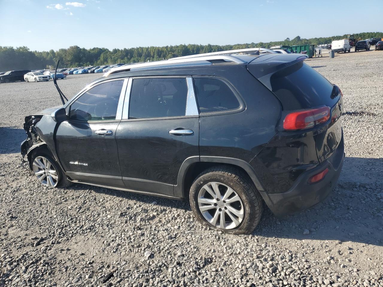 2015 Jeep Cherokee Sport Black vin: 1C4PJLAB3FW620411