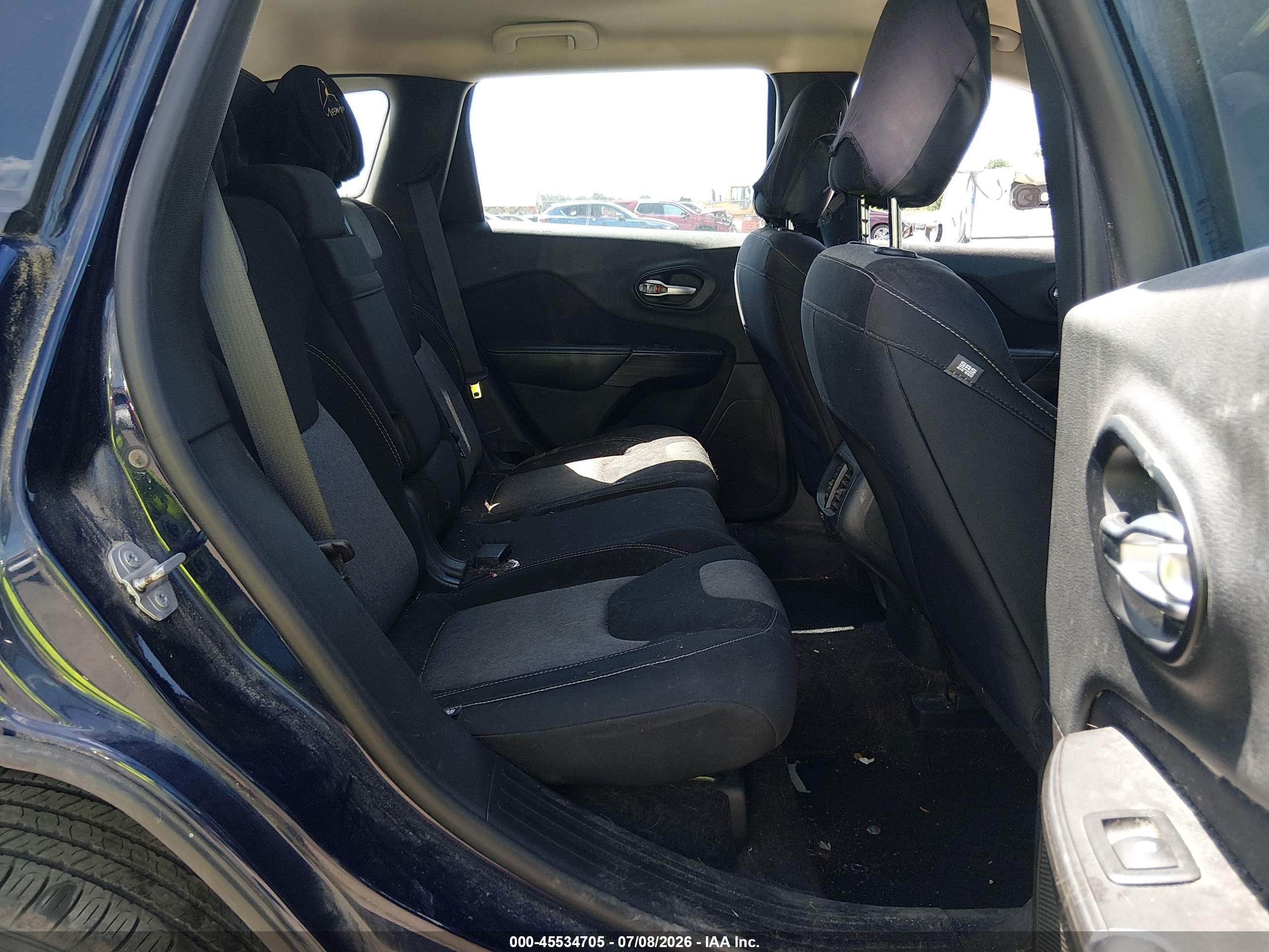2015 Jeep Cherokee Sport Dark Blue vin: 1C4PJLAB4FW539479