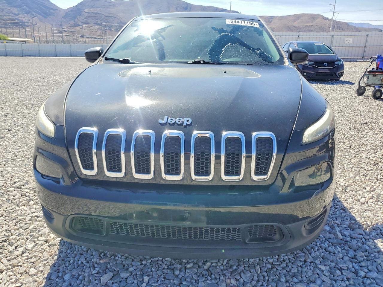 2016 Jeep Cherokee Sport Black vin: 1C4PJLAB4GW161214
