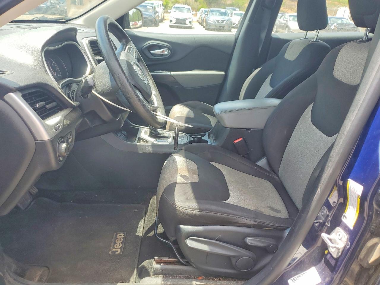 2014 Jeep Cherokee Sport Blue vin: 1C4PJLAB5EW249332