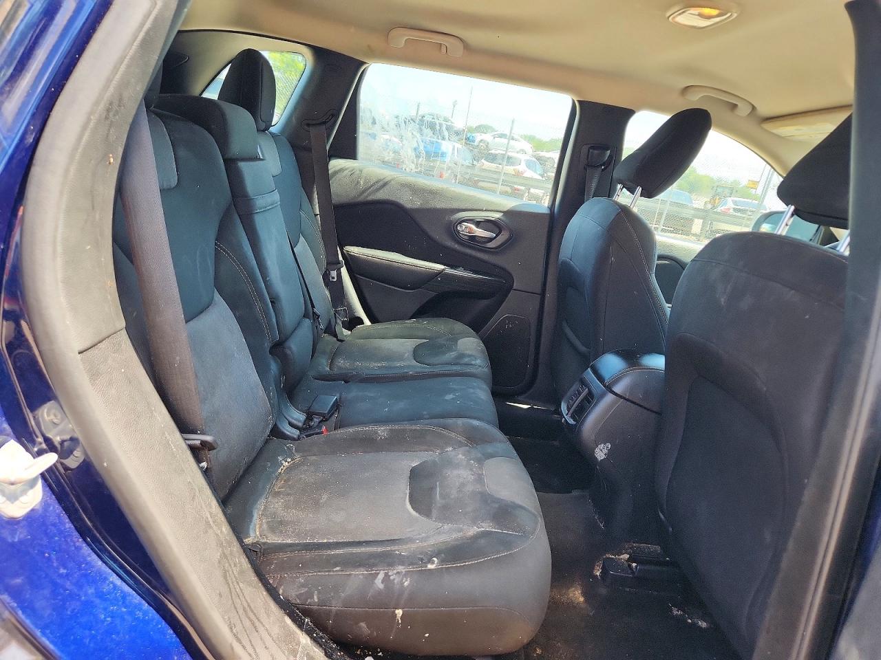 2015 Jeep Cherokee Sport Blue vin: 1C4PJLAB5FW732658