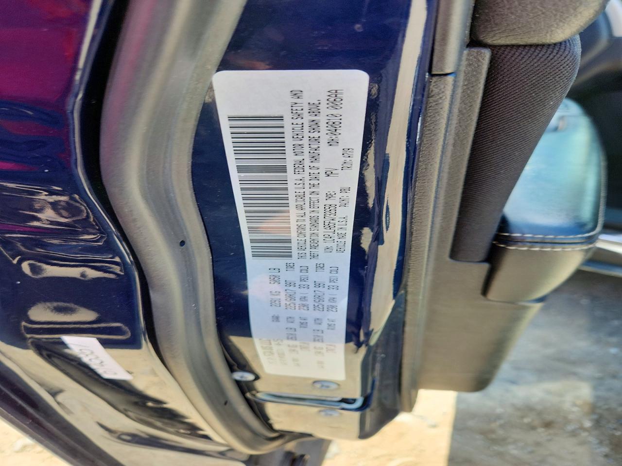 2015 Jeep Cherokee Sport Blue vin: 1C4PJLAB5FW732658