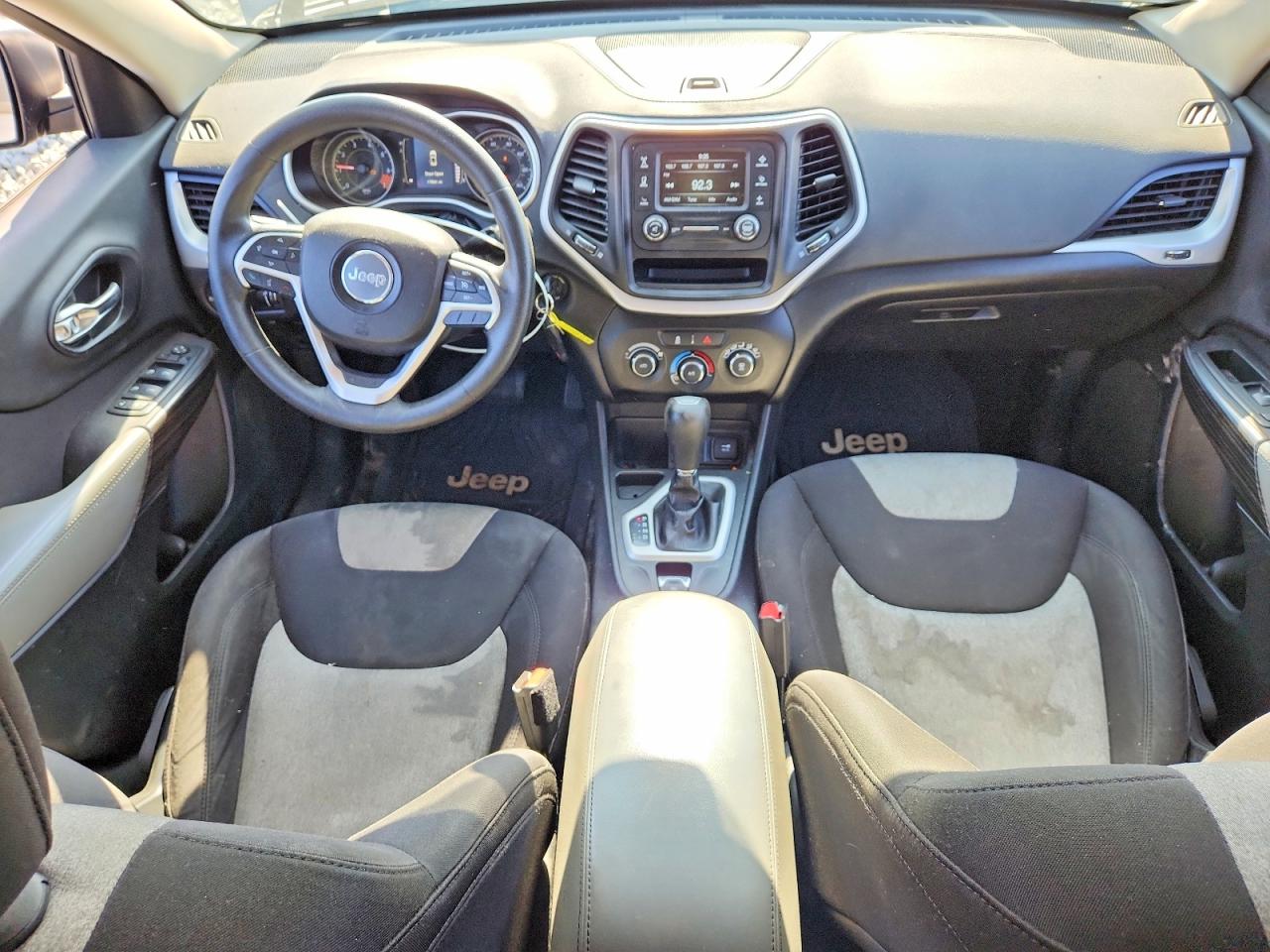 2014 Jeep Cherokee Sport Silver vin: 1C4PJLAB6EW104509