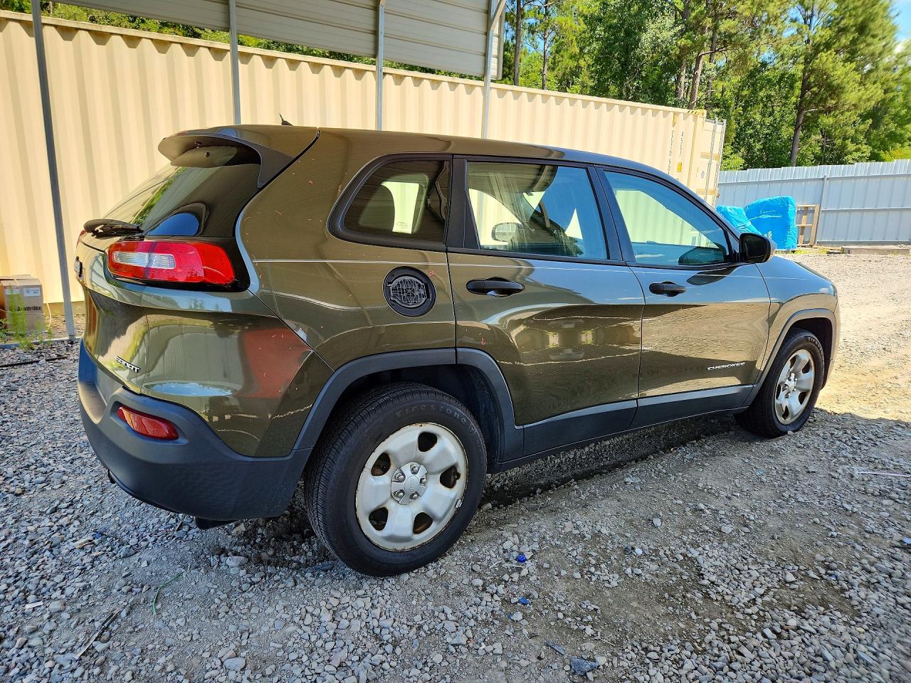 2014 Jeep Cherokee Sport Brown vin: 1C4PJLAB6EW226111