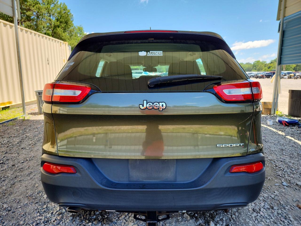 2014 Jeep Cherokee Sport Brown vin: 1C4PJLAB6EW226111