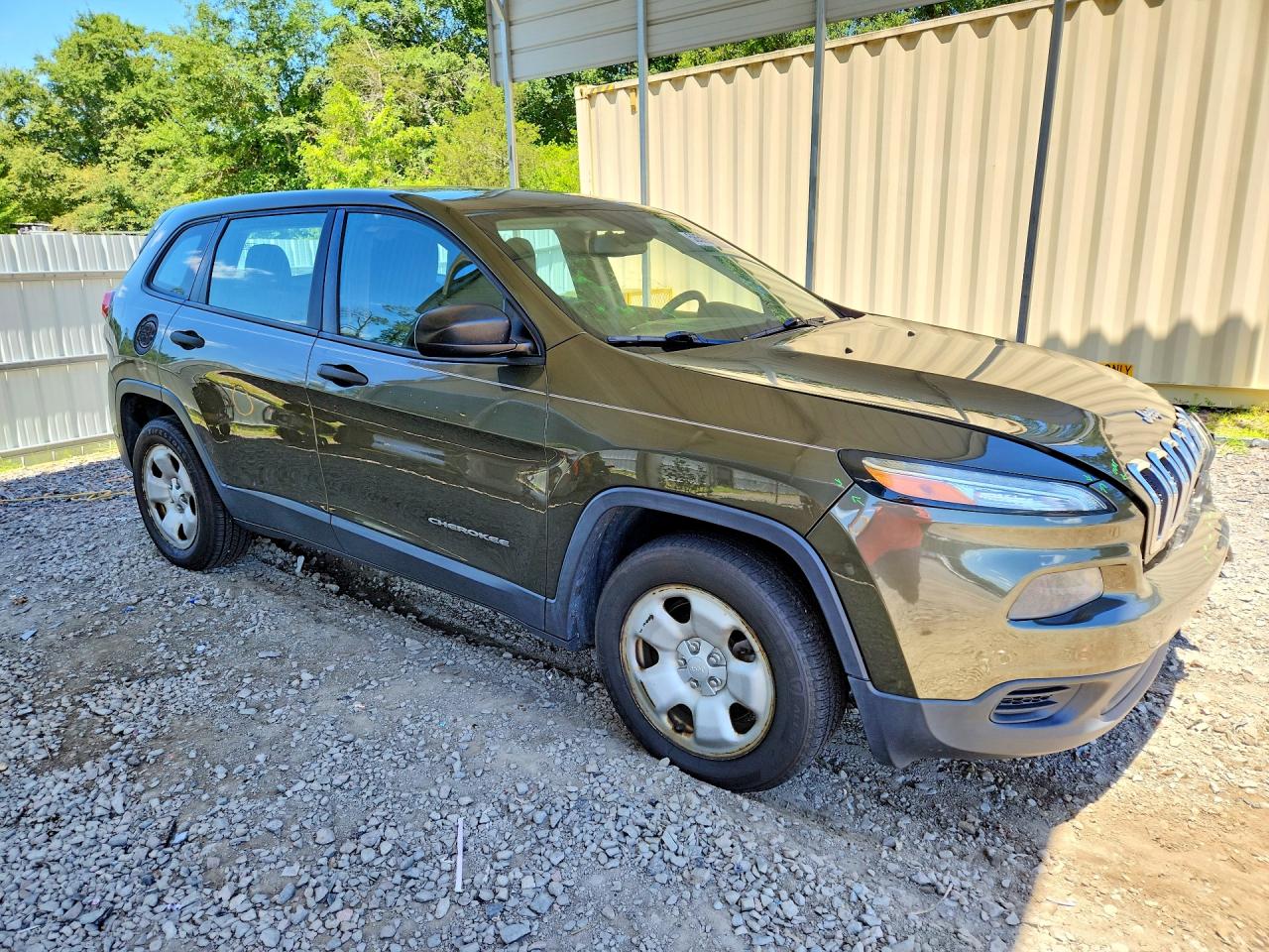 2014 Jeep Cherokee Sport Brown vin: 1C4PJLAB6EW226111
