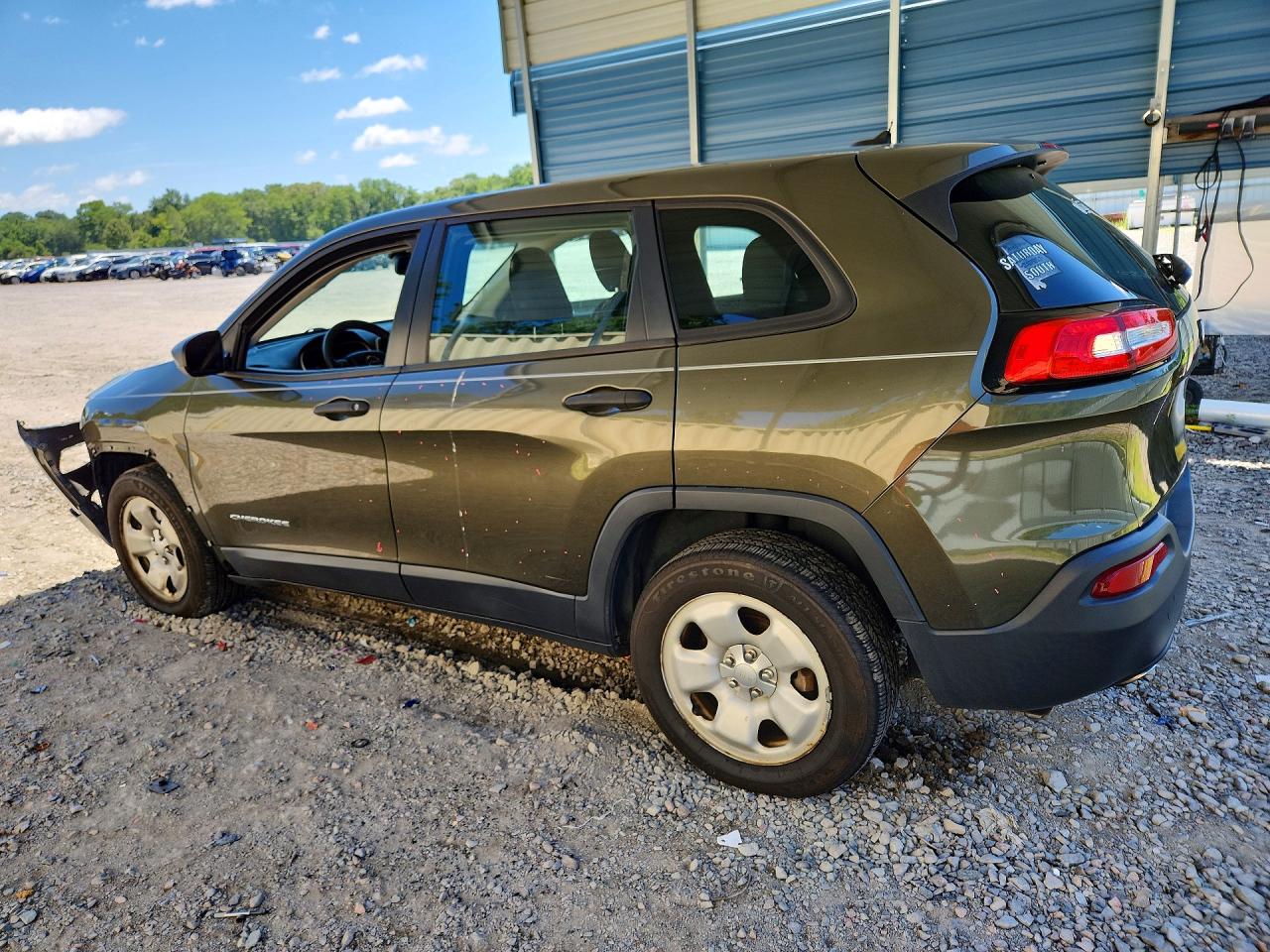 2014 Jeep Cherokee Sport Brown vin: 1C4PJLAB6EW226111