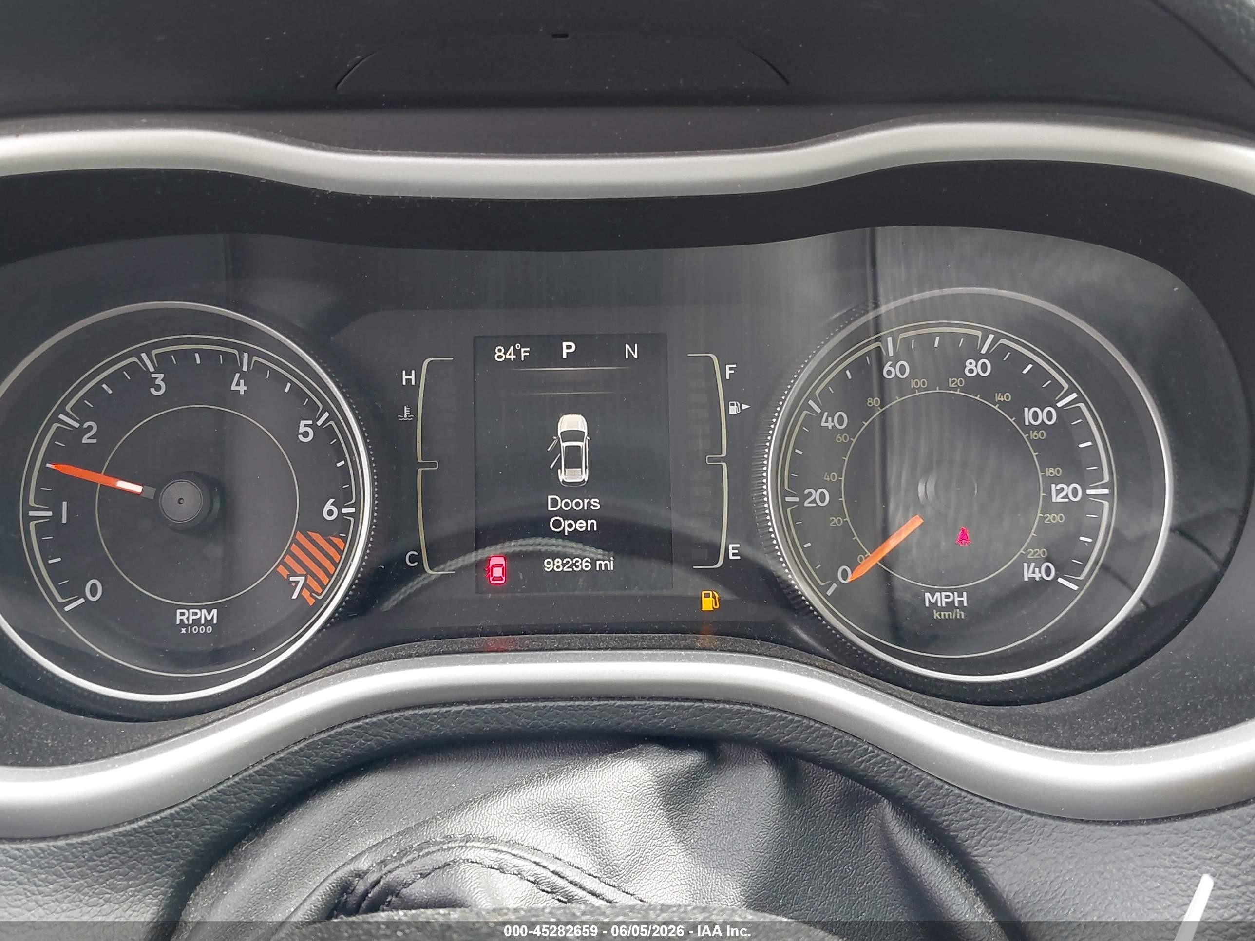 2015 Jeep Cherokee Sport Red vin: 1C4PJLAB6FW689609