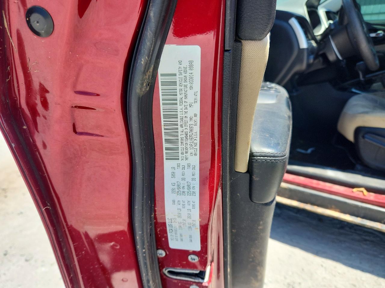 2015 Jeep Cherokee Sport Red vin: 1C4PJLAB7FW700973
