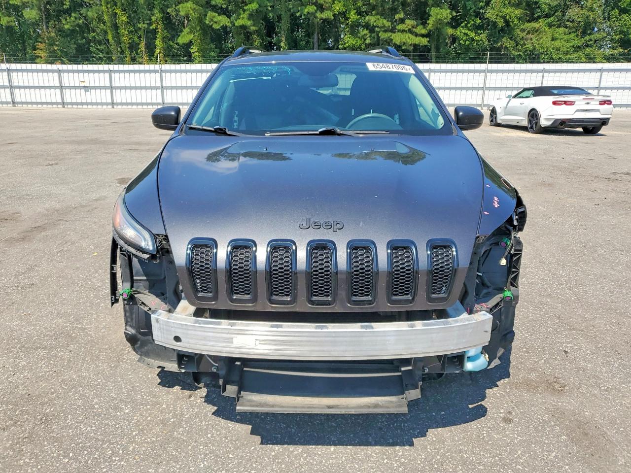 2017 Jeep Cherokee Sport Gray vin: 1C4PJLAB7HW507905