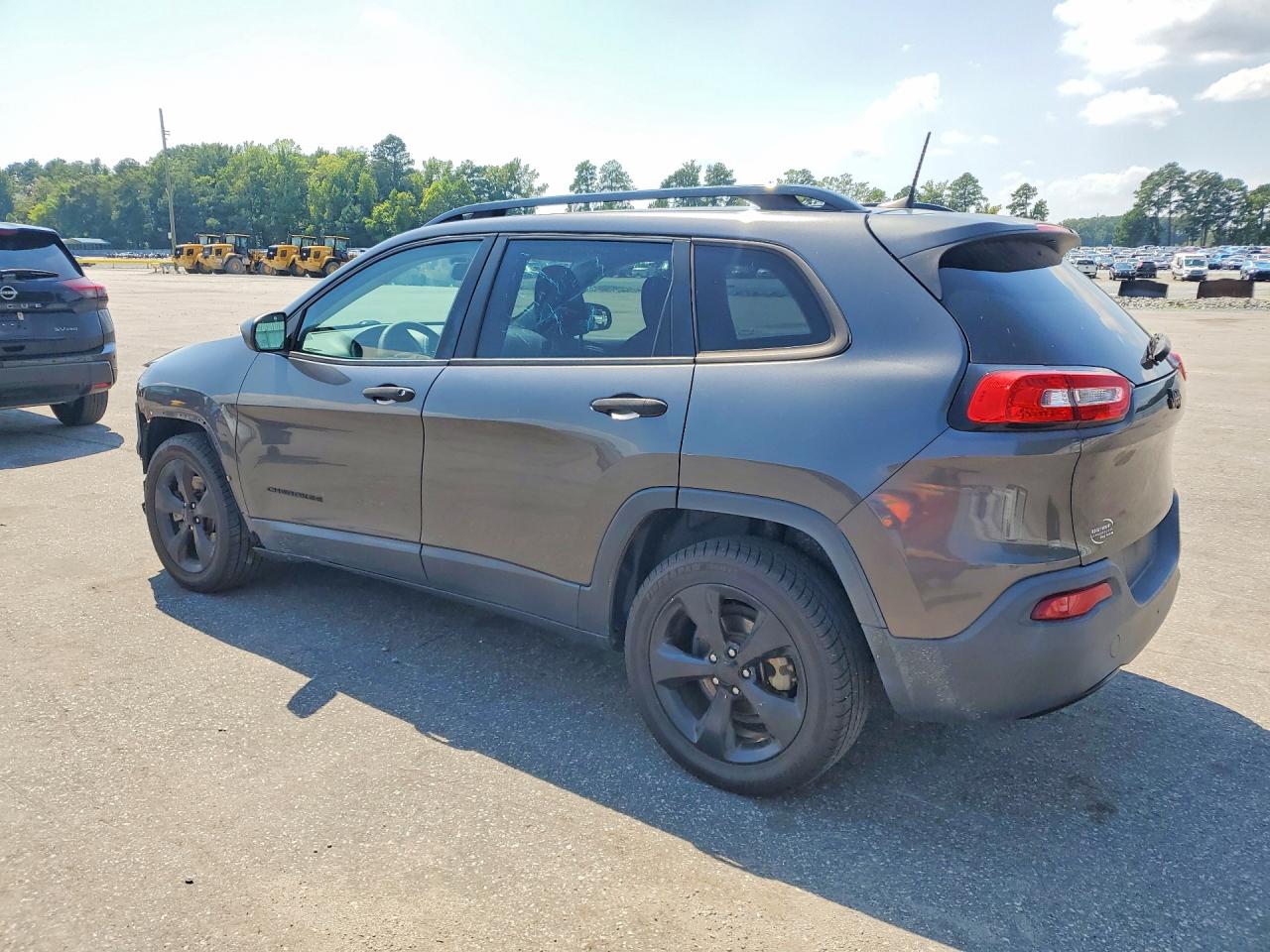2017 Jeep Cherokee Sport Gray vin: 1C4PJLAB7HW507905
