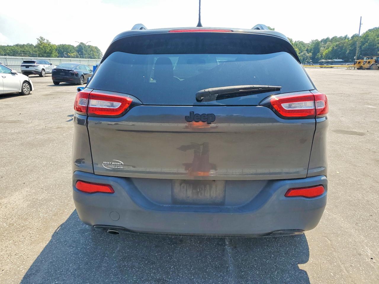 2017 Jeep Cherokee Sport Gray vin: 1C4PJLAB7HW507905