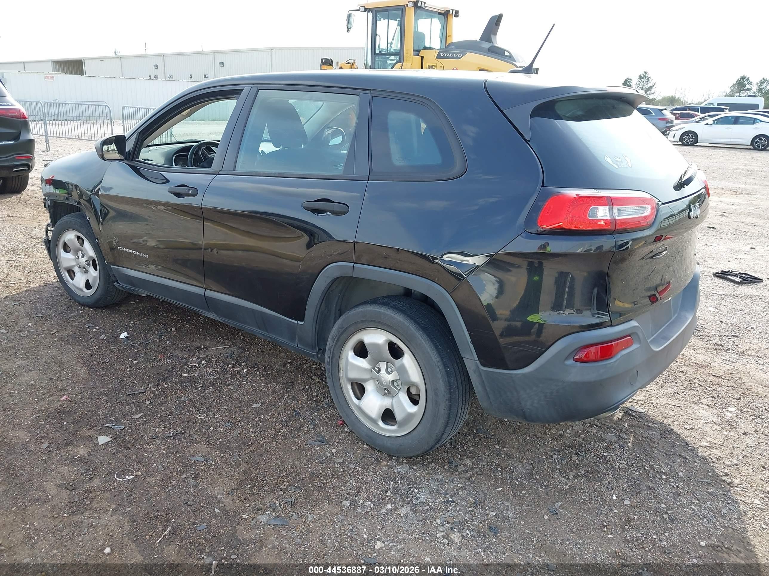 2014 Jeep Cherokee Sport Серый vin: 1C4PJLAB8EW112319
