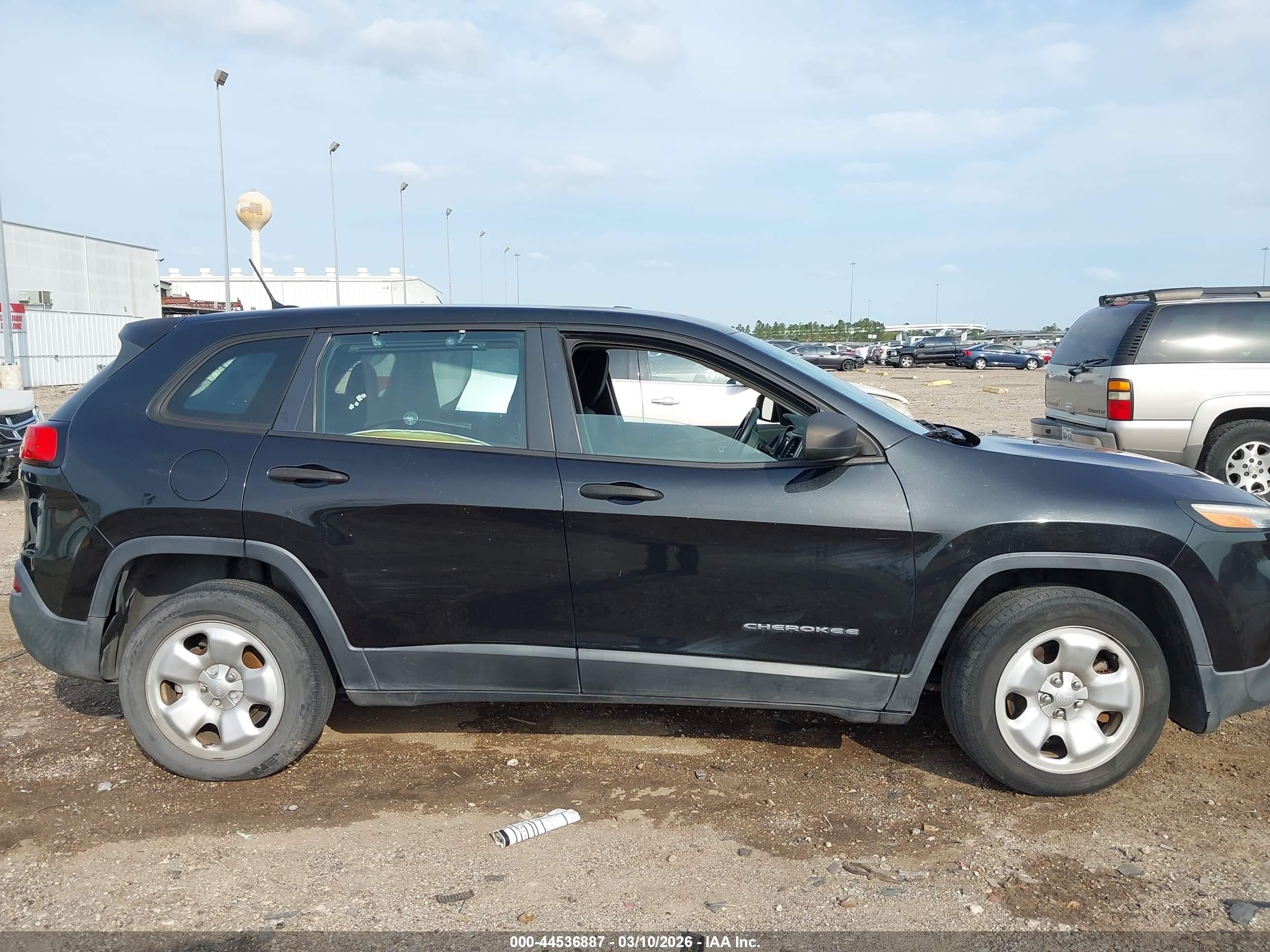 2014 Jeep Cherokee Sport Серый vin: 1C4PJLAB8EW112319