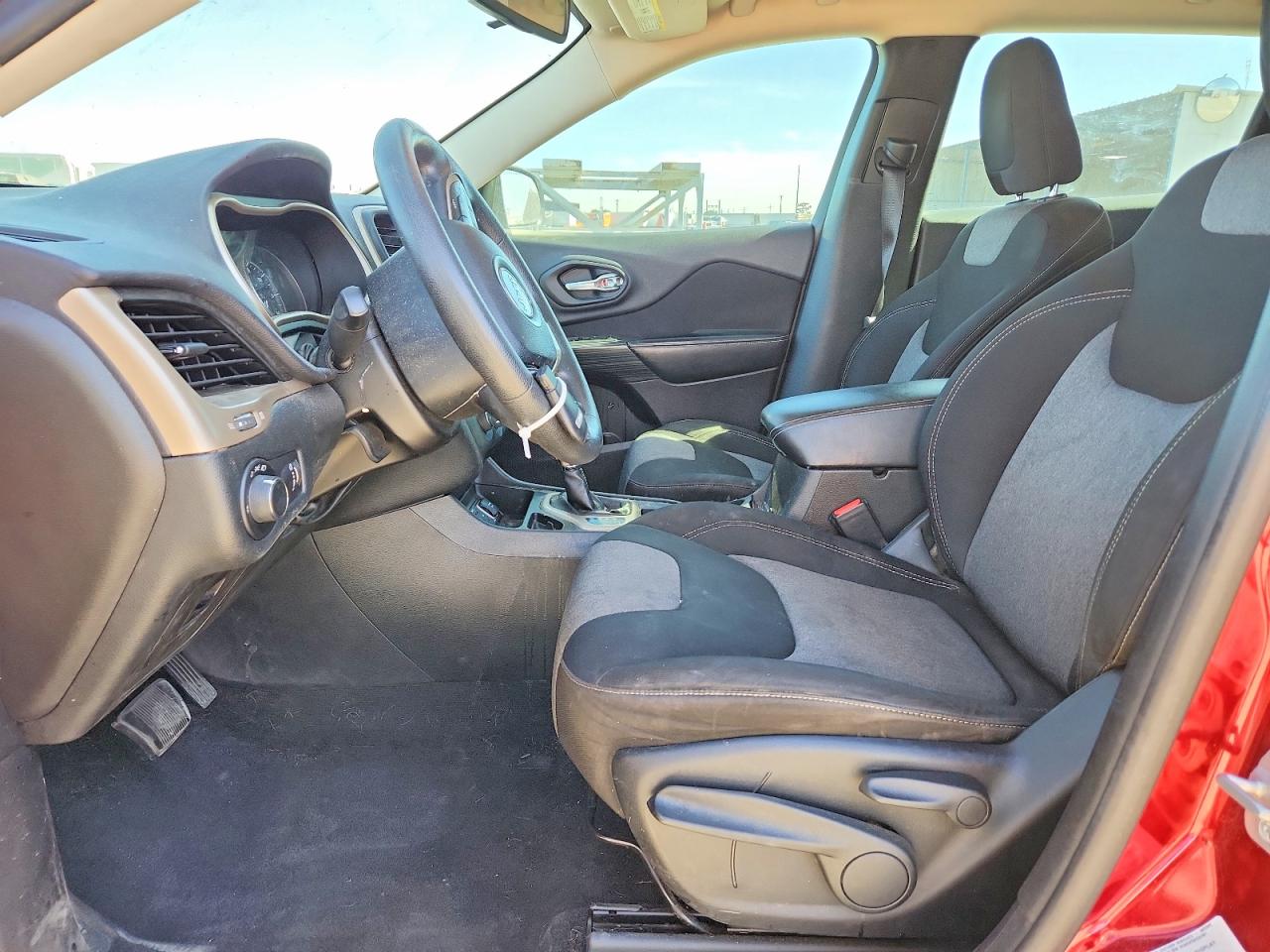 2014 Jeep Cherokee Sport Red vin: 1C4PJLAB8EW249647