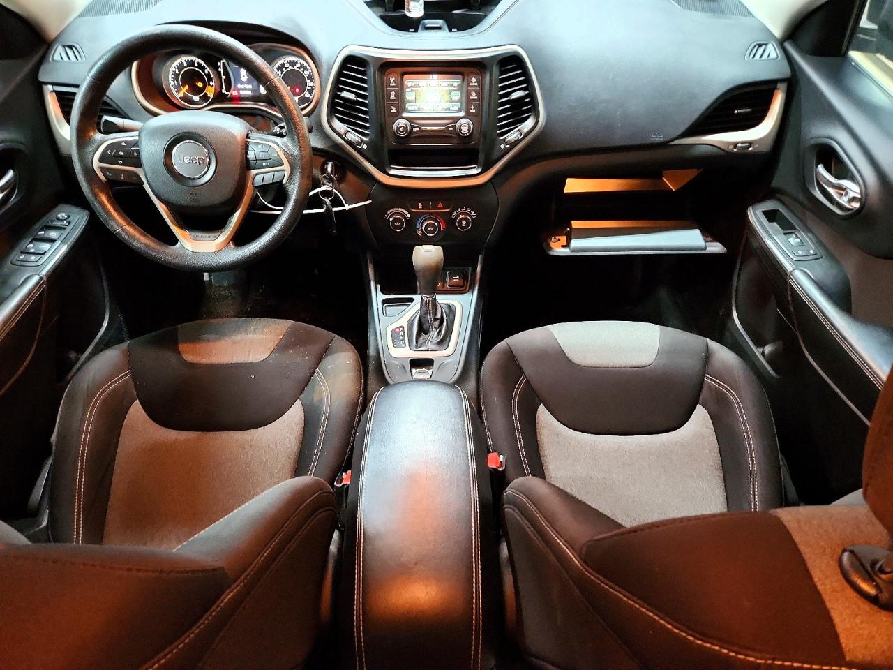 2015 Jeep Cherokee Sport Burgundy vin: 1C4PJLAB8FW597014