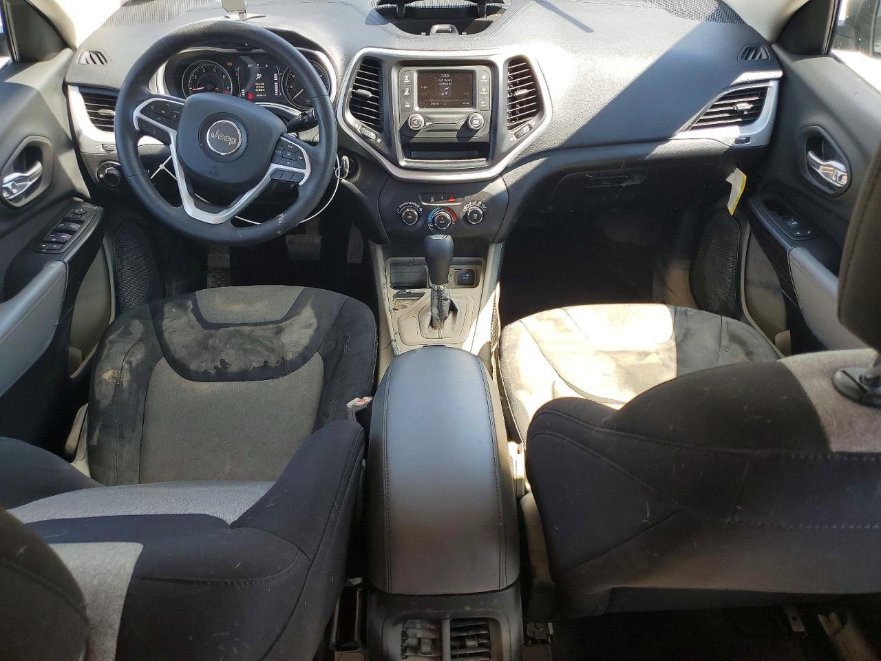 2014 Jeep Cherokee Sport White vin: 1C4PJLAB9EW144583