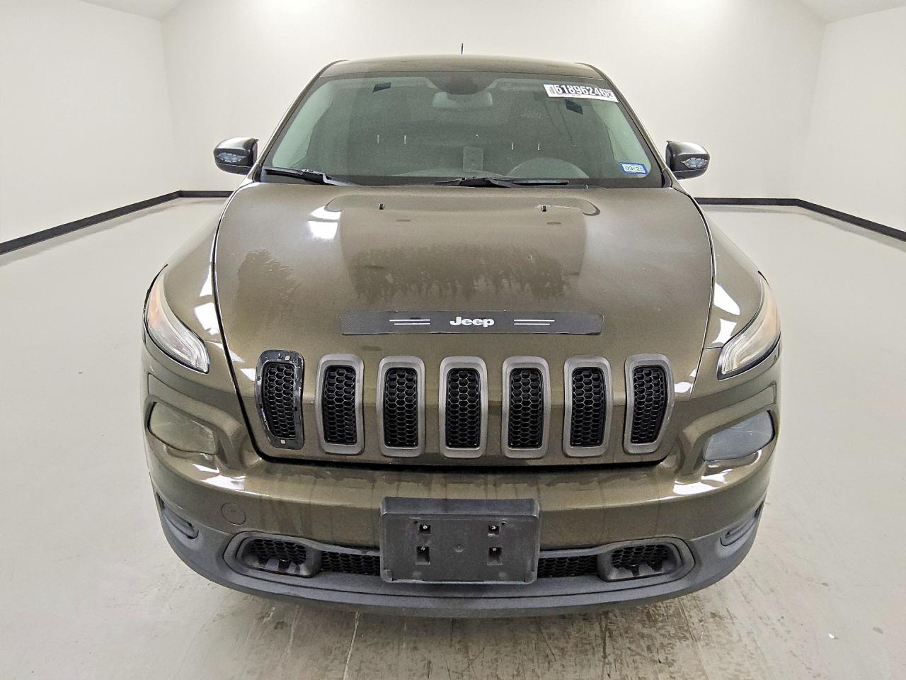 2014 Jeep Cherokee Sport Green vin: 1C4PJLAB9EW301576