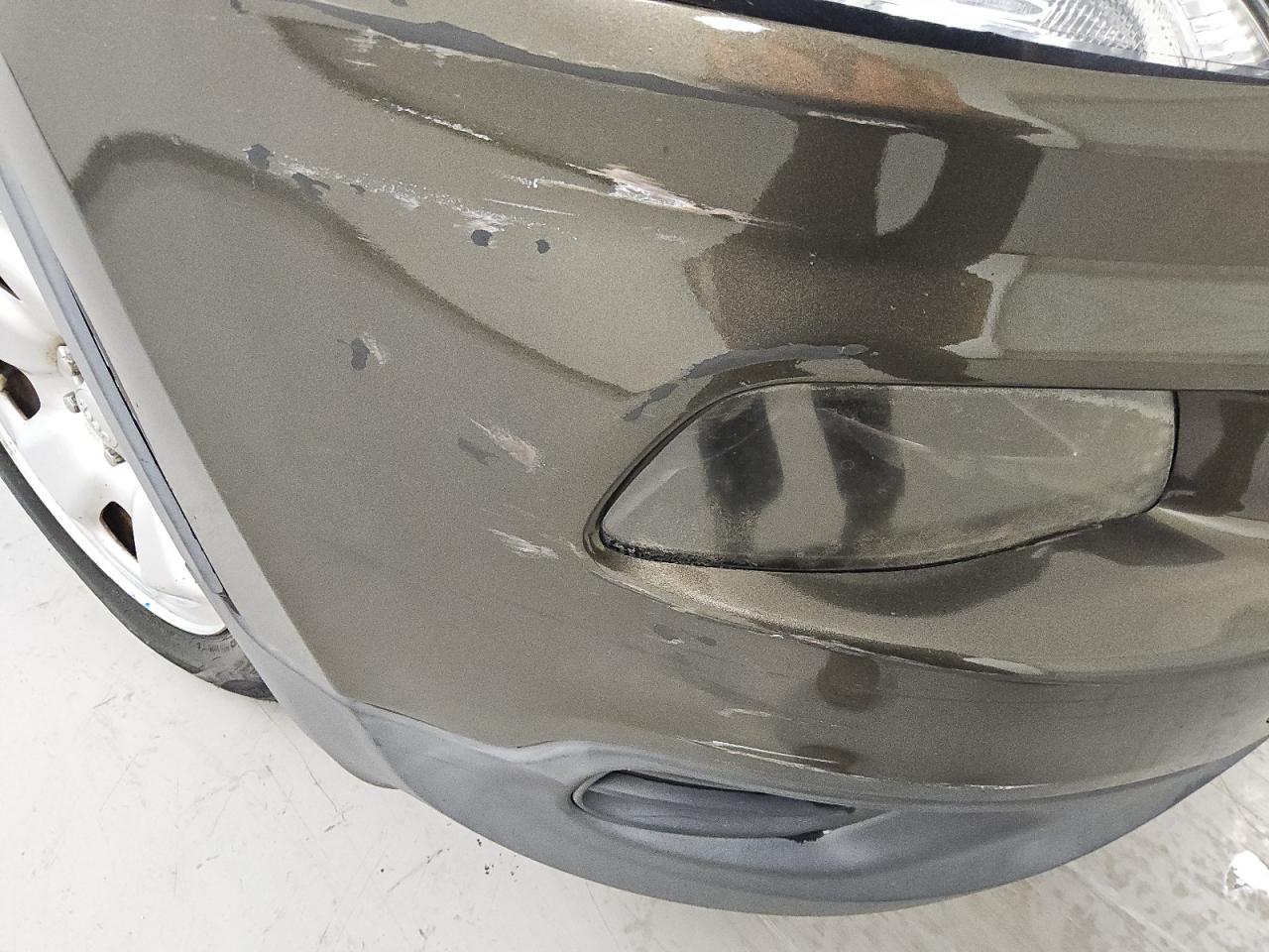2014 Jeep Cherokee Sport Green vin: 1C4PJLAB9EW301576 Damage: Front Bumper, Heavy Scratch, > 12 Inches